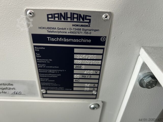 Swivel mill Panhans 245/200