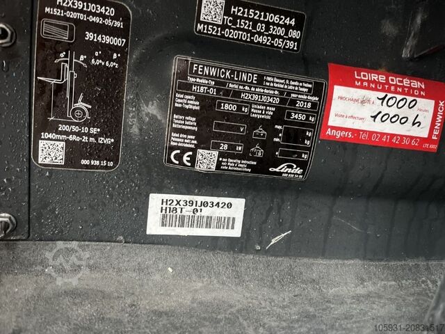 LPG Forklifts Linde H18T-01