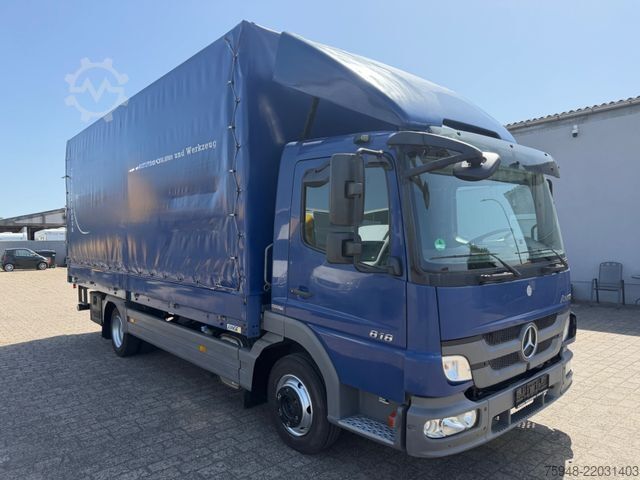 Βαν με κουρτίνα πλευράς MERCEDES-BENZ Atego .TÜV 04/27