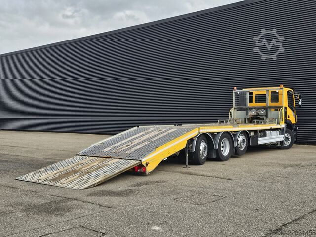 Fourgon porte-voitures Iveco AD320S42 8x2 / RETARDER / WINCH / AUTO-TRANSPORTER