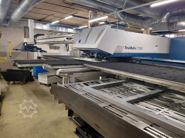 Punzonadora láser TRUMPF TruMatic 7000 (K02G) 1600 4000 Watt FMC