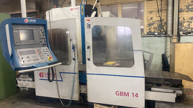 Yatak tipi freze makinesi LAGUN GBM14