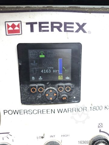 Zařízení pro hrubé třídění kusů Terex Warrior 1800