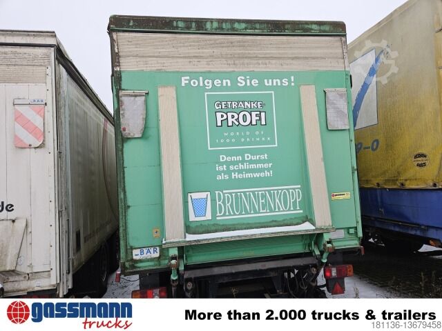 Prikolica sa sandukom Koegel ZFHB 18, Böse Getränkekoffer, BÄR LBW