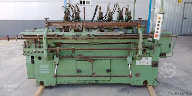 Houtdraaibank met lader Hempel