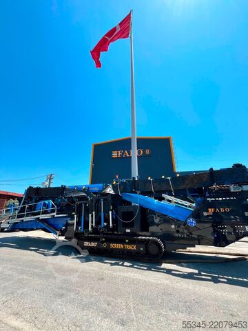 Eleme Makinesi FABO Tracked Screening Plant Mobile Screening Plant FTS-1560