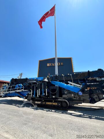 Eleme Makinesi FABO Tracked Screening Plant Mobile Screening Plant FTS-1560