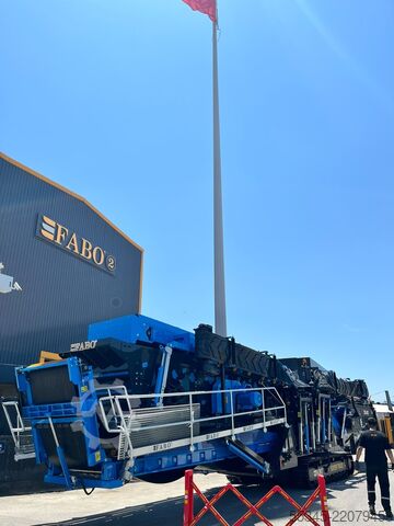 Eleme Makinesi FABO Tracked Screening Plant Mobile Screening Plant FTS-1560