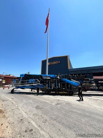 Eleme Makinesi FABO Tracked Screening Plant Mobile Screening Plant FTS-1560