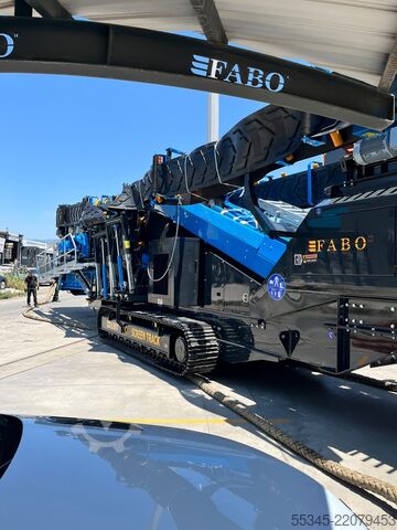 Eleme Makinesi FABO Tracked Screening Plant Mobile Screening Plant FTS-1560