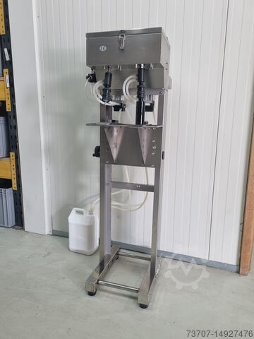 20ml - 5000ml Nuevo Vacuüm Afvulmachine 2 Koppig Doseer 20ml - 20.000ml Doseermachine Afvuller