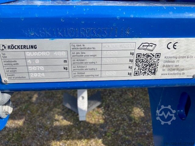 Cultivator Köckerling Quadro 400