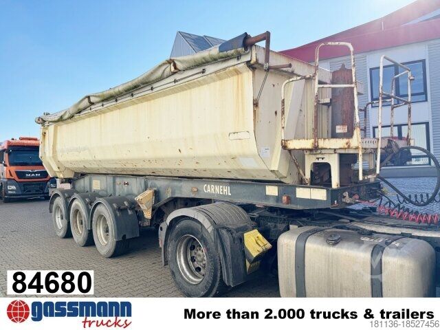 Semirimorchio ribaltabile Carnehl CHKS/HH, Liftachse, Stahlmulde ca. 24m³
