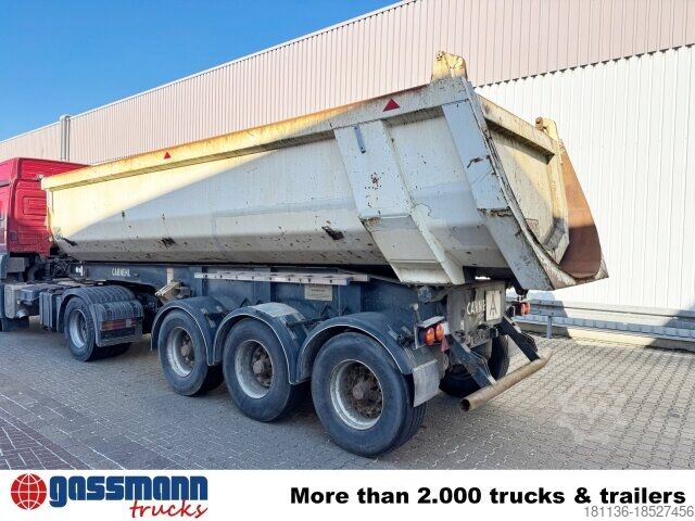 Semirimorchio ribaltabile Carnehl CHKS/HH, Liftachse, Stahlmulde ca. 24m³