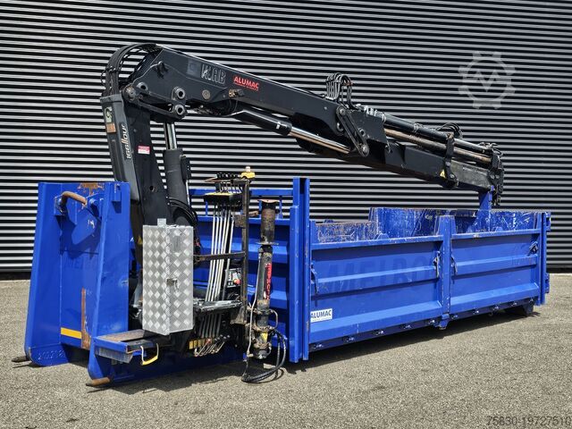 Container - CONTAINER + HIAB 166 CRANE / KRAN
