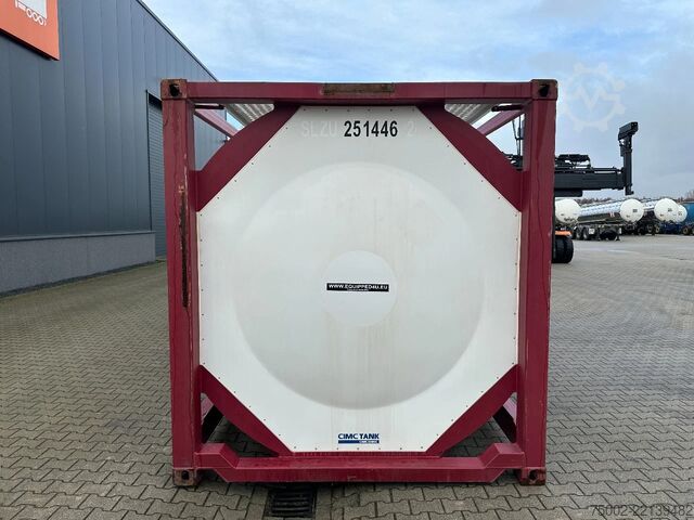 Tankcontainer CIMC tankcontainers 20FT ISO /  25.030L / L4BN / 22K2 / T11 / steam...