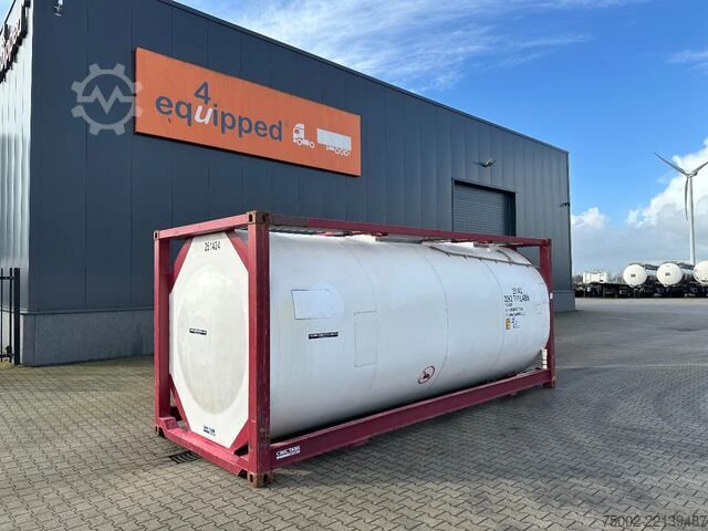 Tankcontainer CIMC tankcontainers 20FT ISO /  25.010L / L4BN / 22K2 / T11 / steam...