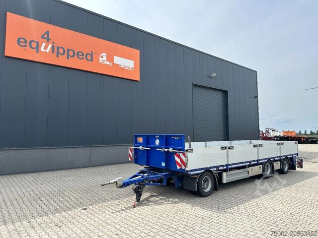 Læsseplatform Floor zeer mooie AXD.330 3-assige aanhanger met alu z...
