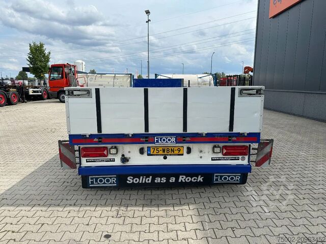 Læsseplatform Floor zeer mooie AXD.330 3-assige aanhanger met alu z...