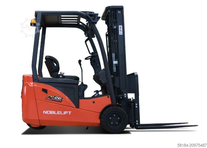 Elektrisk 3 -hjulet gaffeltruck Noblelift FED16N1