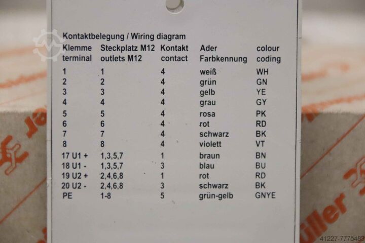Sensor-Aktor-Verteiler Weidmüller SAI-8-M 4P M12 UT