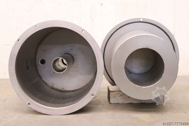 Abscheider Edelstahlbehälter Edelstahl Ø 248 x 435 mm