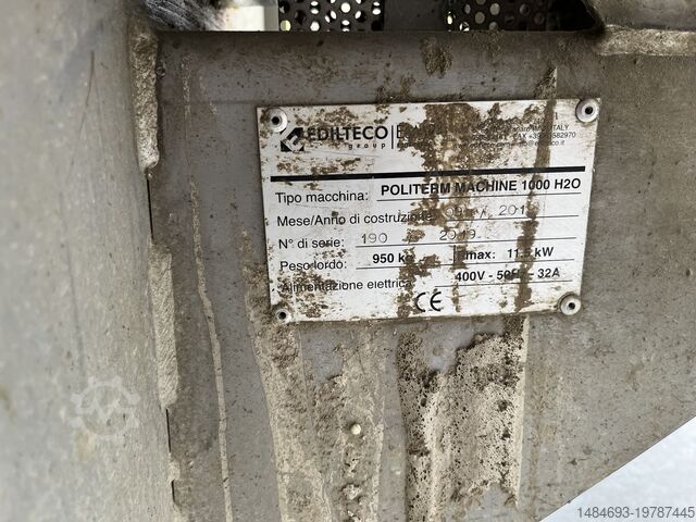 Screedpomp EDILTECO POLITERM MACHINE 1000