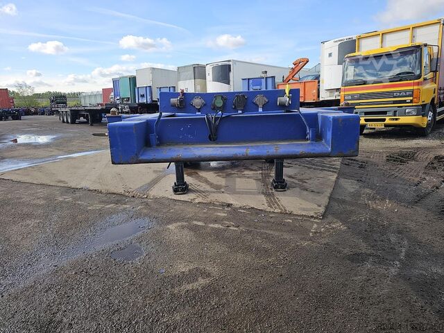 Containervervoer MKF METALLBAU CS 20 | 20 FOOT CONTAINER CHASSIS | BPW DRUM | ...