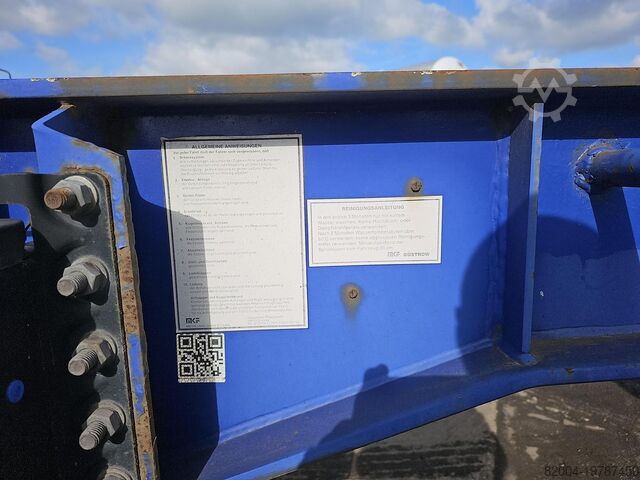 Containervervoer MKF METALLBAU CS 20 | 20 FOOT CONTAINER CHASSIS | BPW DRUM | ...