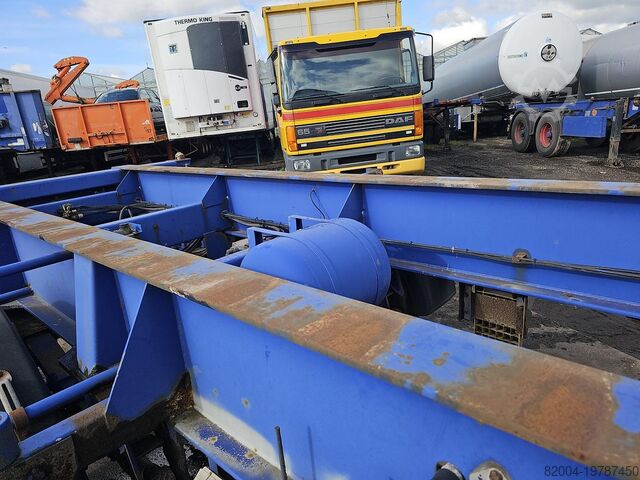 Containervervoer MKF METALLBAU CS 20 | 20 FOOT CONTAINER CHASSIS | BPW DRUM | ...