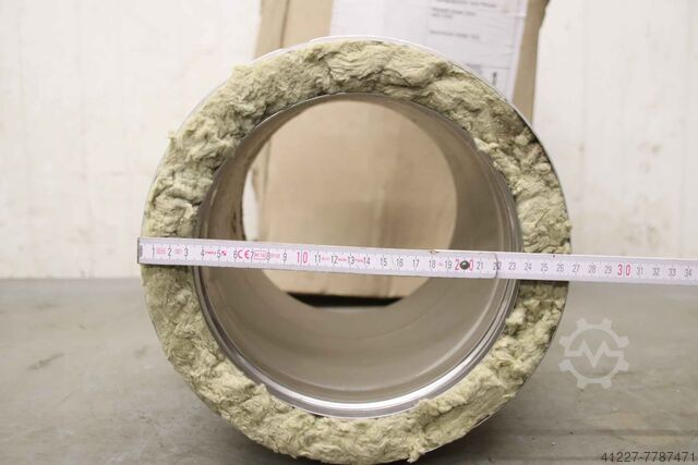 Uitlaatpijp overgangsstuk roestvrij staal Metaloterm ADAS Ø 20 cm PN91564 0914