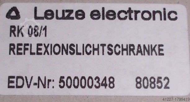 Reflective light barrier Leuze RK 08/1