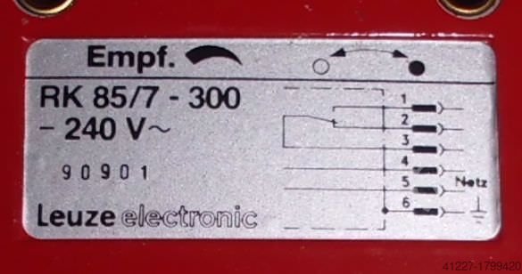 Reflective light barrier Leuze RK 85/7-300