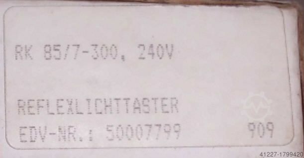 Reflecterende lichtbarrière Leuze RK 85/7-300