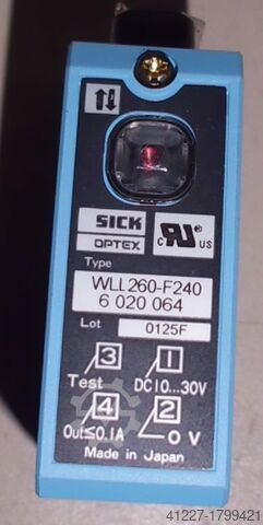 Czujnik fotoelektryczny refleksyjny Sick WLL260-F240