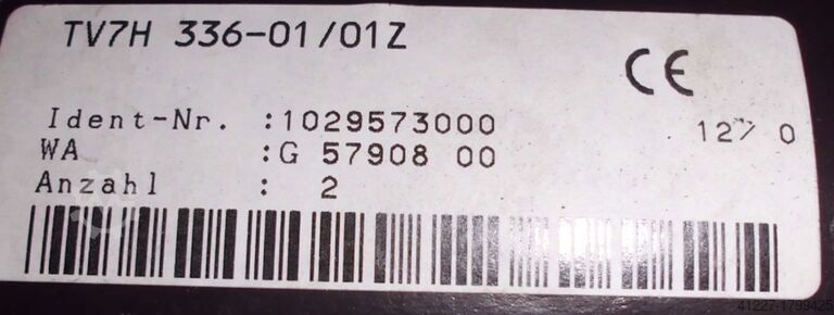 Eindschakelaar Schmersa TV7H 336-01/01 Z