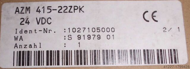 Veiligheidsschakelaar Schmersal AZM 415-22zpk