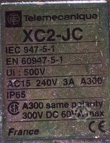 Eindschakelaar Telemecanique XC2-JC