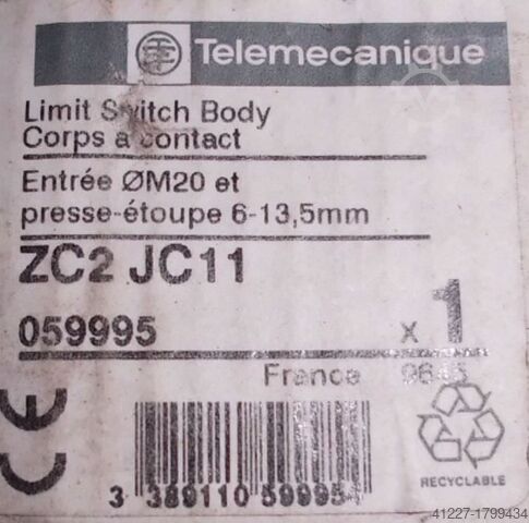 Eindschakelaar Telemecanique XC2-JC