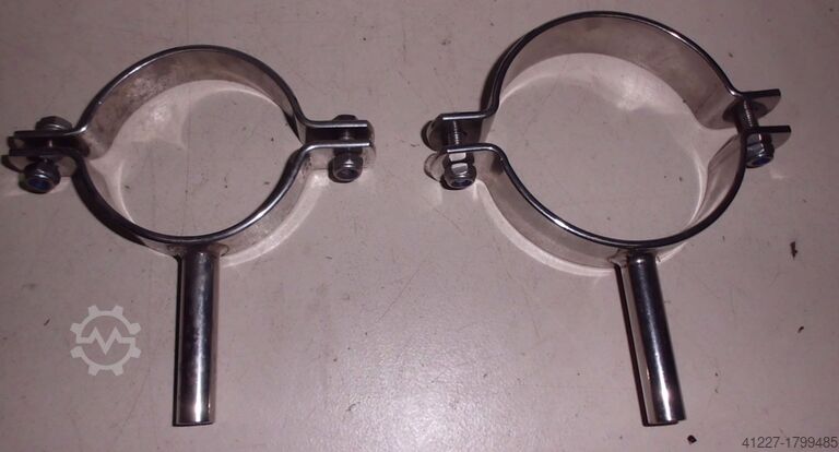 Βιδωτά σφιγκτήρες με άξονα Edelstahl Verschiedene Ø