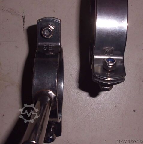 Βιδωτά σφιγκτήρες με άξονα Edelstahl Verschiedene Ø