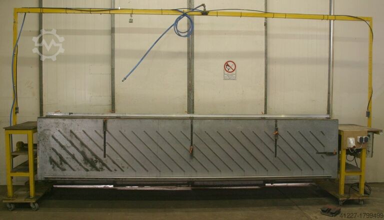 Assemblagester Stahl 750 x 4000 mm