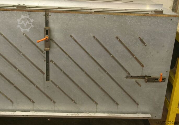 Assemblagester Stahl 750 x 4000 mm