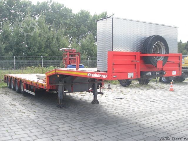 Dieplader oplegger KÄSSBOHRER LB4E EX-1 KK LOWBED Tiefladerauflieger AUSZIEHBA