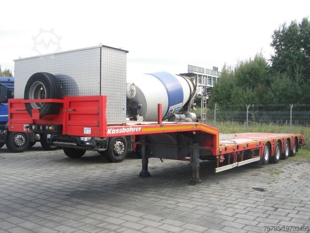 Dieplader oplegger KÄSSBOHRER LB4E EX-1 KK LOWBED Tiefladerauflieger AUSZIEHBA