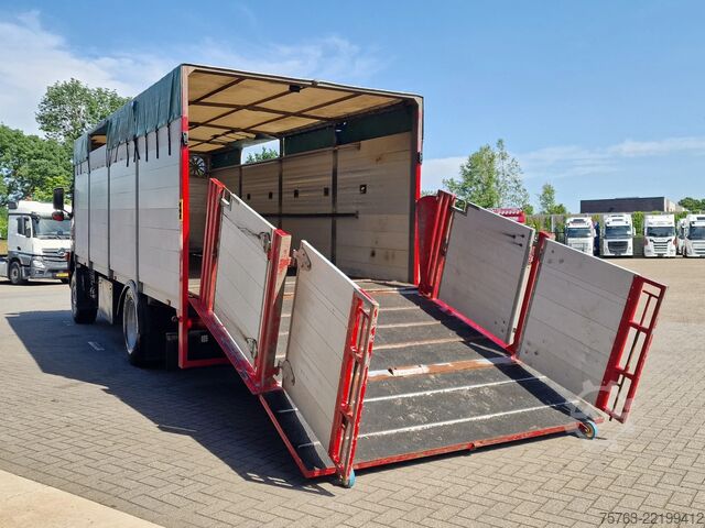 Transporte de ganado Volvo FM 300 4x2 - Livestock 1 deck - Ventilation - E...