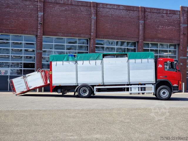 Transporte de ganado Volvo FM 300 4x2 - Livestock 1 deck - Ventilation - E...