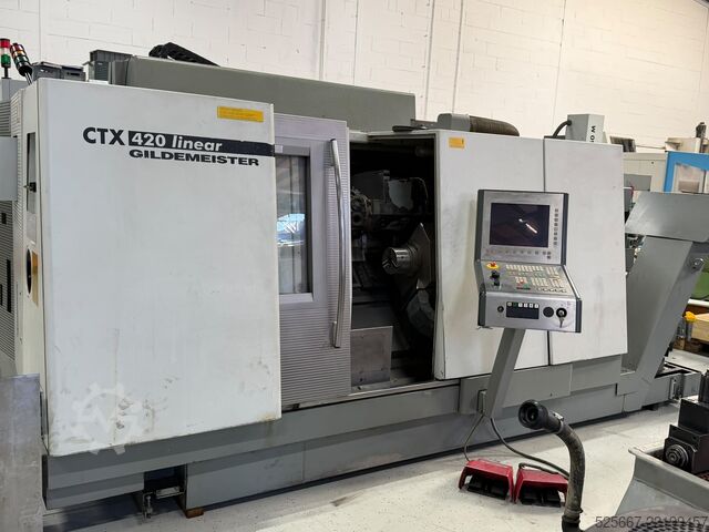 CNC-draaibank, Y-as Deckel Maho  CTX 420 Linear