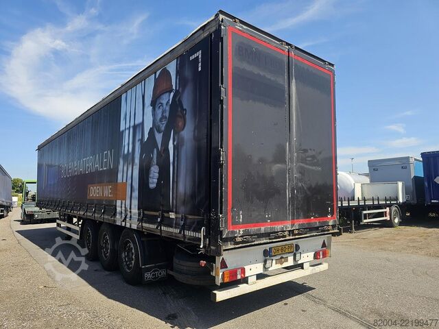 2004 Pacton T3 001 / 3-assige schuifzeil / SAF schijfremmen / APK TUV / 13-03-2027. PACTON T3 001 /3 axle curtainsider /saf disc/ apk tuv/...