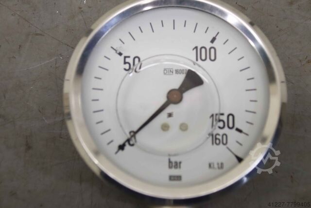 Basınç göstergesi Wika 0 bis 160 bar